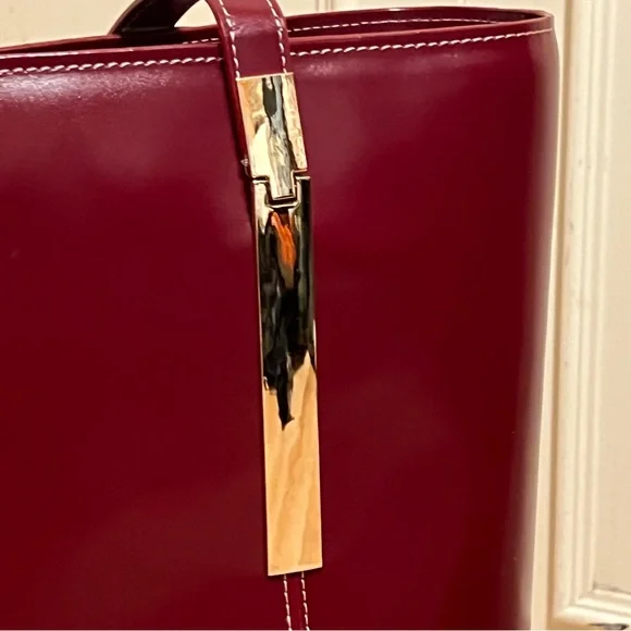 McKlein Burgundy Bag NWT - Picture 4 of 11